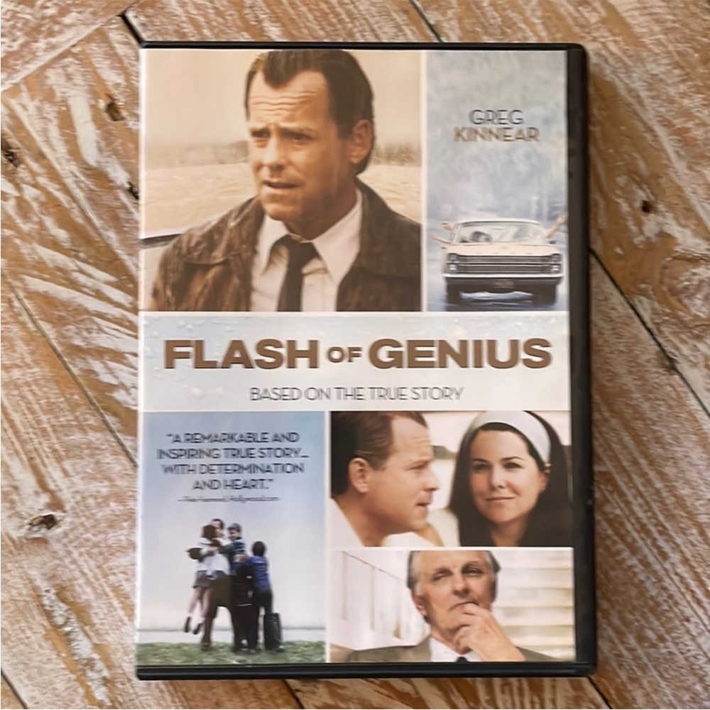 3/$15 u pick dvds📀or 1 for $9~ Flash of Genius